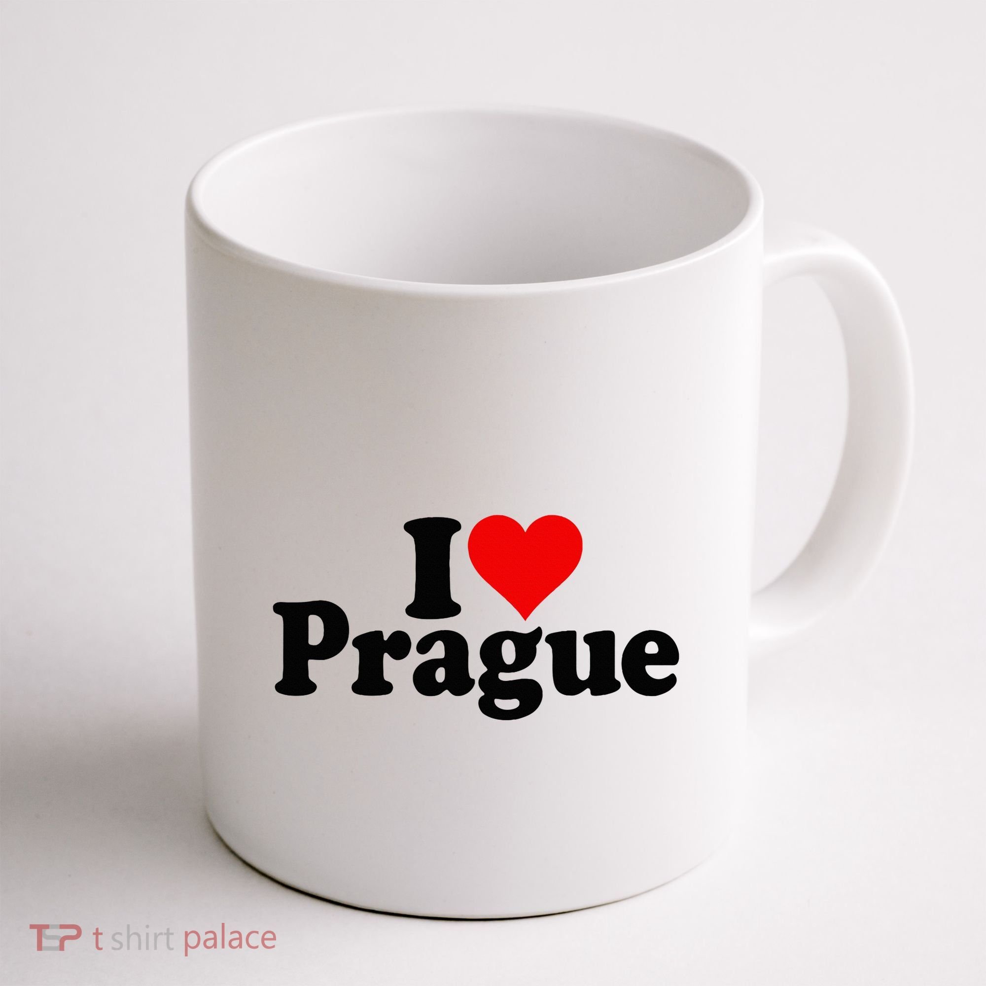 I Love Heart Prague Czech Republic Praha Coffee Mug