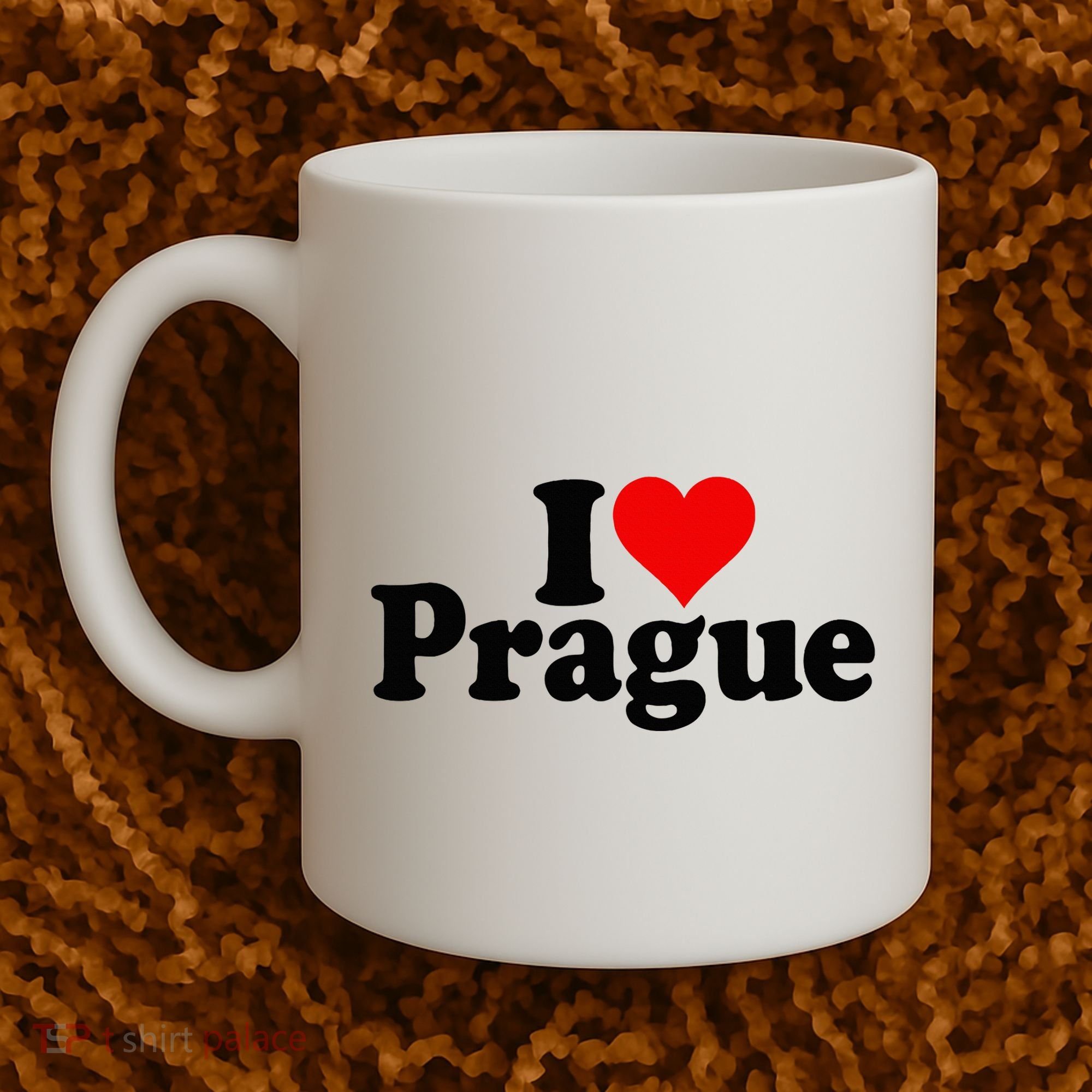 I Love Heart Prague Czech Republic Praha Coffee Mug