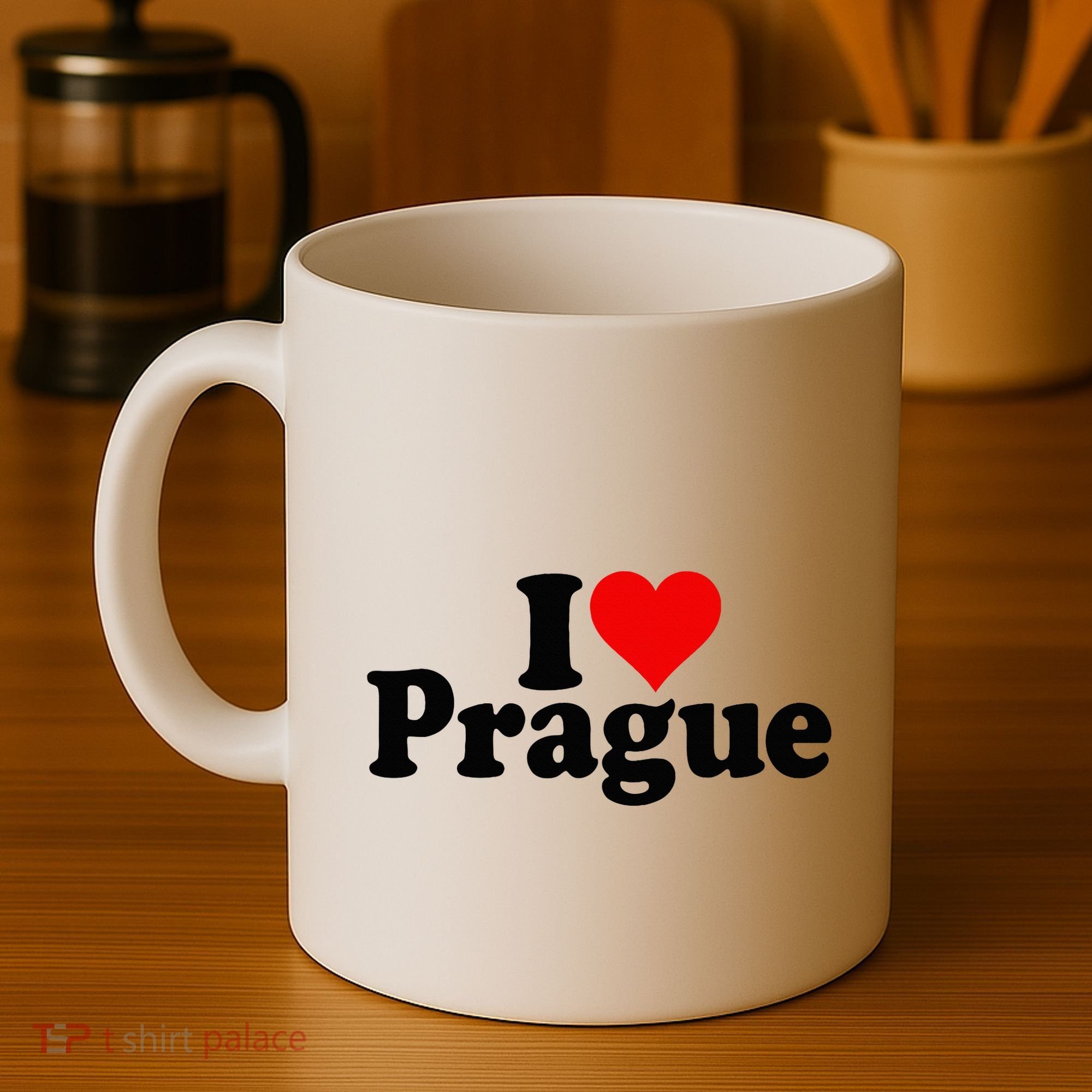 I Love Heart Prague Czech Republic Praha Coffee Mug