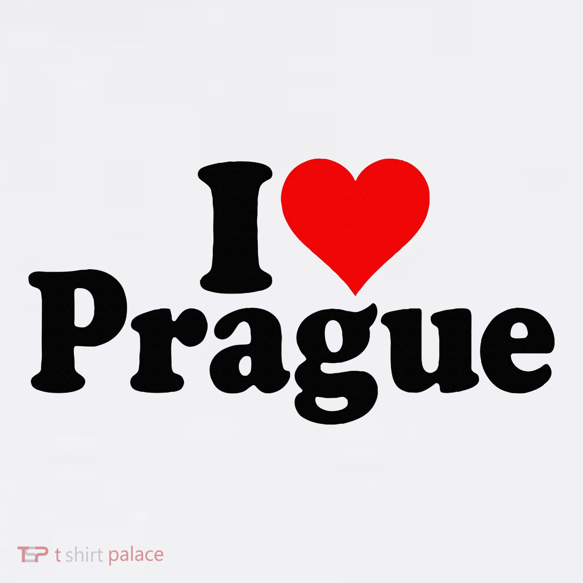 I Love Heart Prague Czech Republic Praha Women's Hoodie