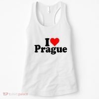 I Love Heart Prague Czech Republic Praha Women's Tank Top thumb 0