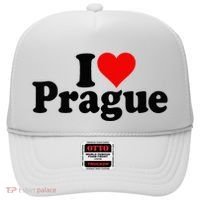 I Love Heart Prague Czech Republic Praha Hat thumb 0