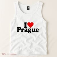 I Love Heart Prague Czech Republic Praha Tank Top thumb 2
