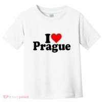 I Love Heart Prague Czech Republic Praha Toddler T-Shirt thumb 0