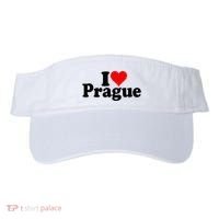 I Love Heart Prague Czech Republic Praha Visor thumb 0