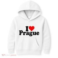 I Love Heart Prague Czech Republic Praha Kids Hoodie thumb 0