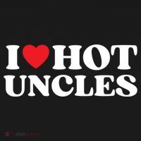 I Love Hot Uncles Family My Favorite Uncle Uncle's Day Gift Bucket Hat thumb 4