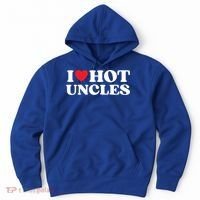I Love Hot Uncles Family My Favorite Uncle Uncle's Day Gift Hoodie thumb 0