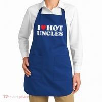 I Love Hot Uncles Family My Favorite Uncle Uncle's Day Gift Apron thumb 2