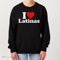 I Love Heart Latinas Girlfriend Wife Women's Sweatshirt thumb 0
