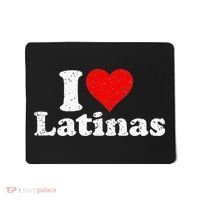 I Love Heart Latinas Girlfriend Wife Mousepad thumb 0