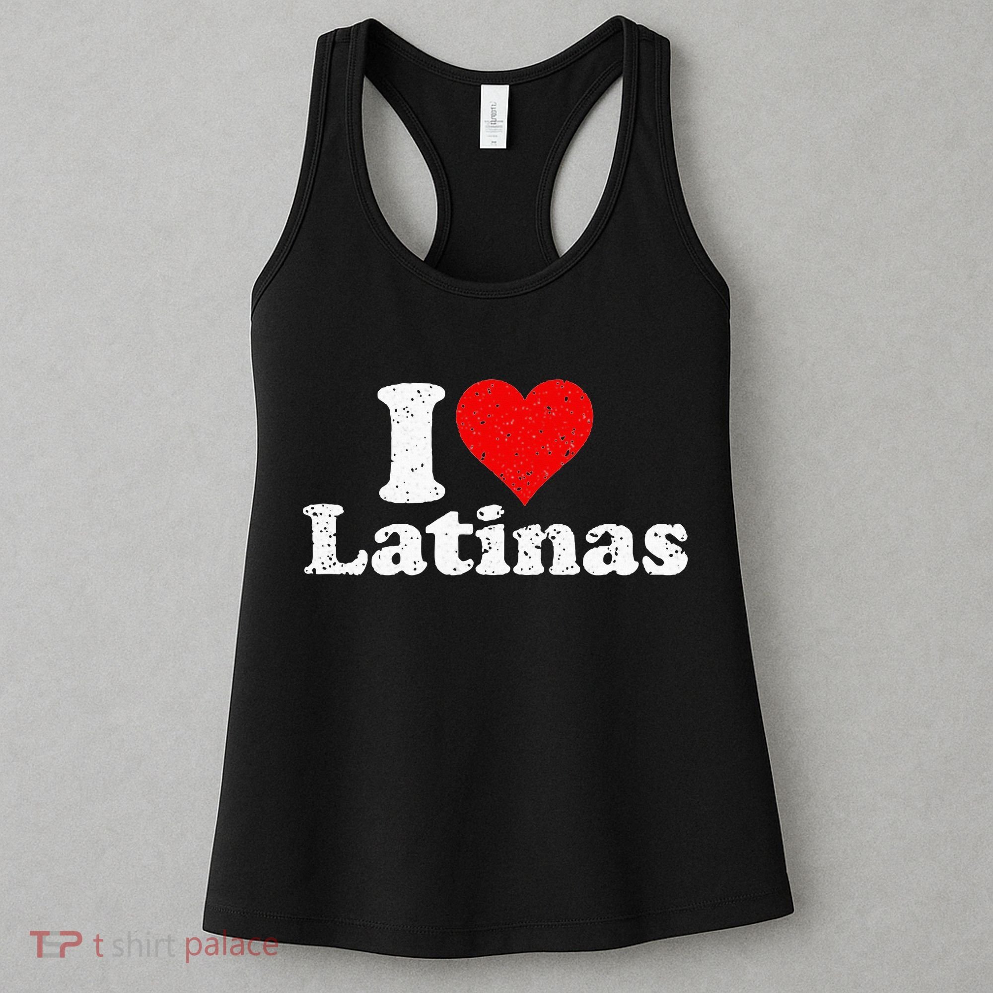 I Love Heart Latinas Girlfriend Wife Women's Tank Top