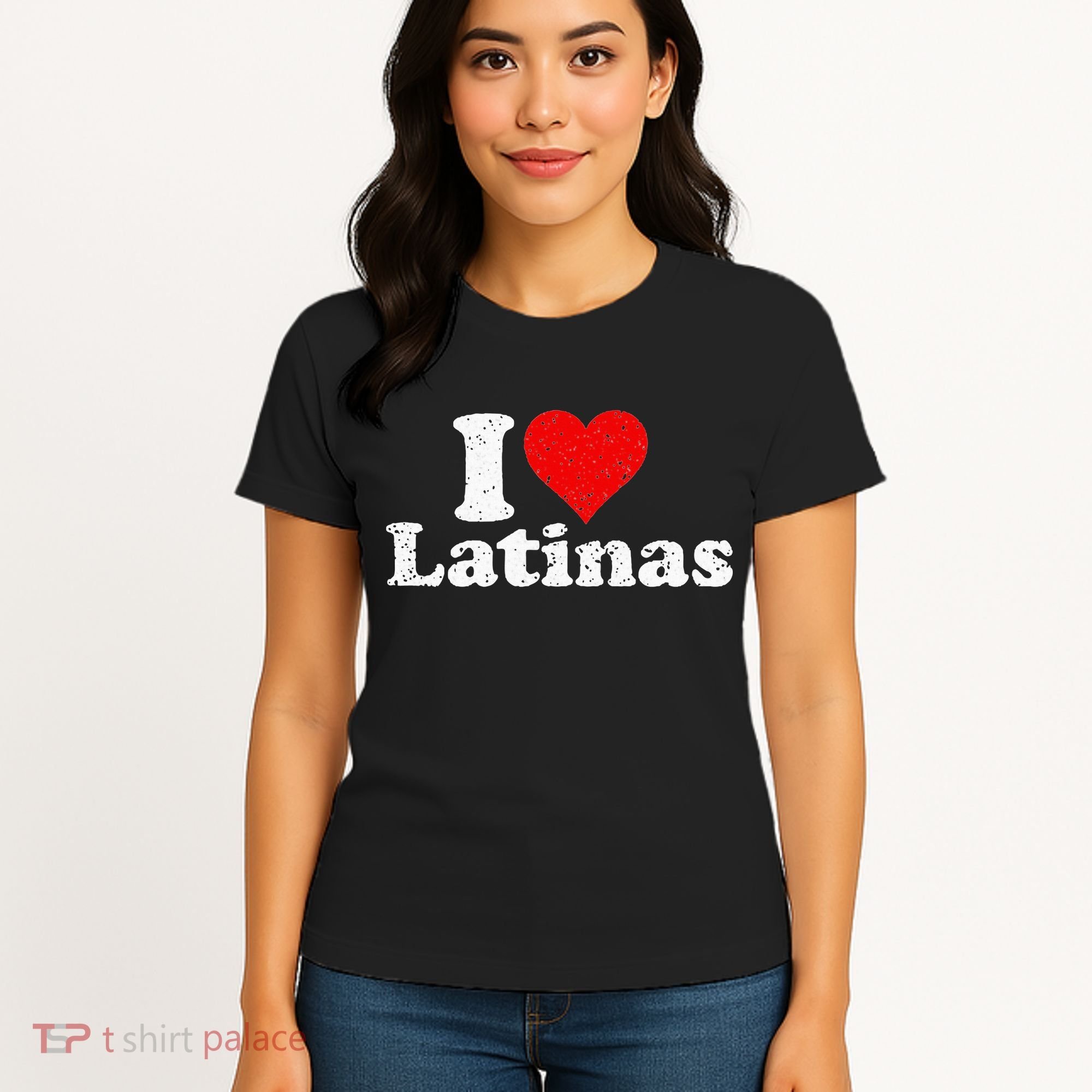 I Love Heart Latinas Girlfriend Wife Women's T-Shirt