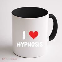 I Love Hypnosis Heart Consciousness Gift Coffee Mug thumb 1