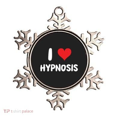 I Love Hypnosis Heart Consciousness Gift Ornament