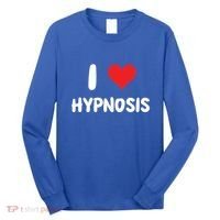 I Love Hypnosis Heart Consciousness Gift Long Sleeve Shirt thumb 0