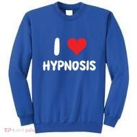 I Love Hypnosis Heart Consciousness Gift Sweatshirt thumb 0