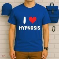 I Love Hypnosis Heart Consciousness Gift T-Shirt thumb 6