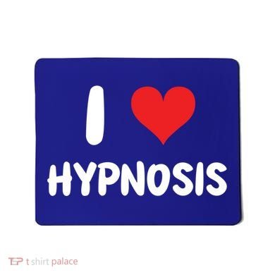 I Love Hypnosis Heart Consciousness Gift Mousepad