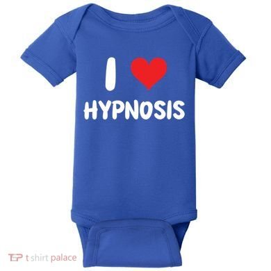 I Love Hypnosis Heart Consciousness Gift Baby Bodysuit