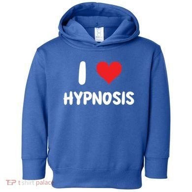 I Love Hypnosis Heart Consciousness Gift Toddler Hoodie