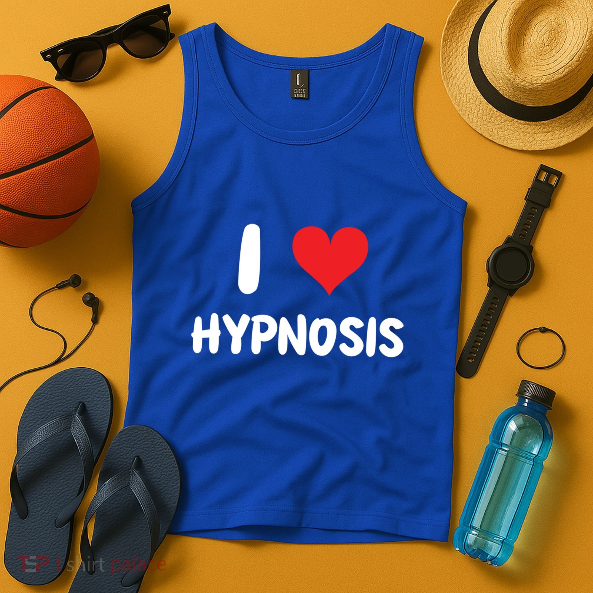 I Love Hypnosis Heart Consciousness Gift Tank Top