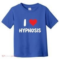 I Love Hypnosis Heart Consciousness Gift Toddler T-Shirt thumb 0