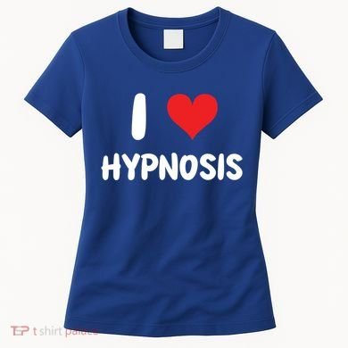 I Love Hypnosis Heart Consciousness Gift Women's T-Shirt
