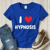 I Love Hypnosis Heart Consciousness Gift Women's T-Shirt thumb 3