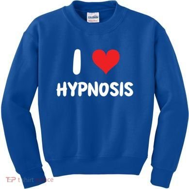 I Love Hypnosis Heart Consciousness Gift Kids Sweatshirt