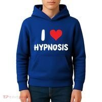 I Love Hypnosis Heart Consciousness Gift Kids Hoodie thumb 4