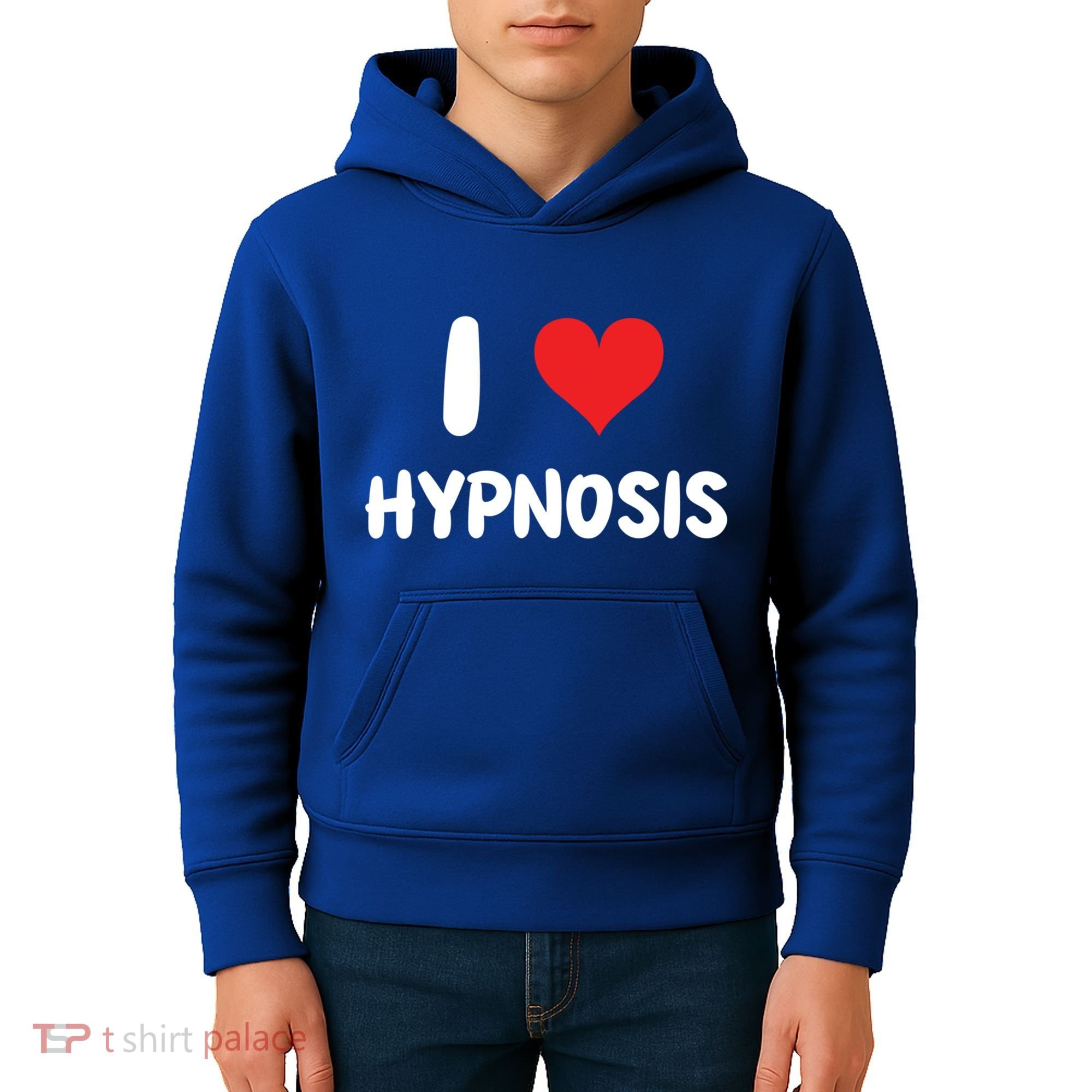 I Love Hypnosis Heart Consciousness Gift Kids Hoodie