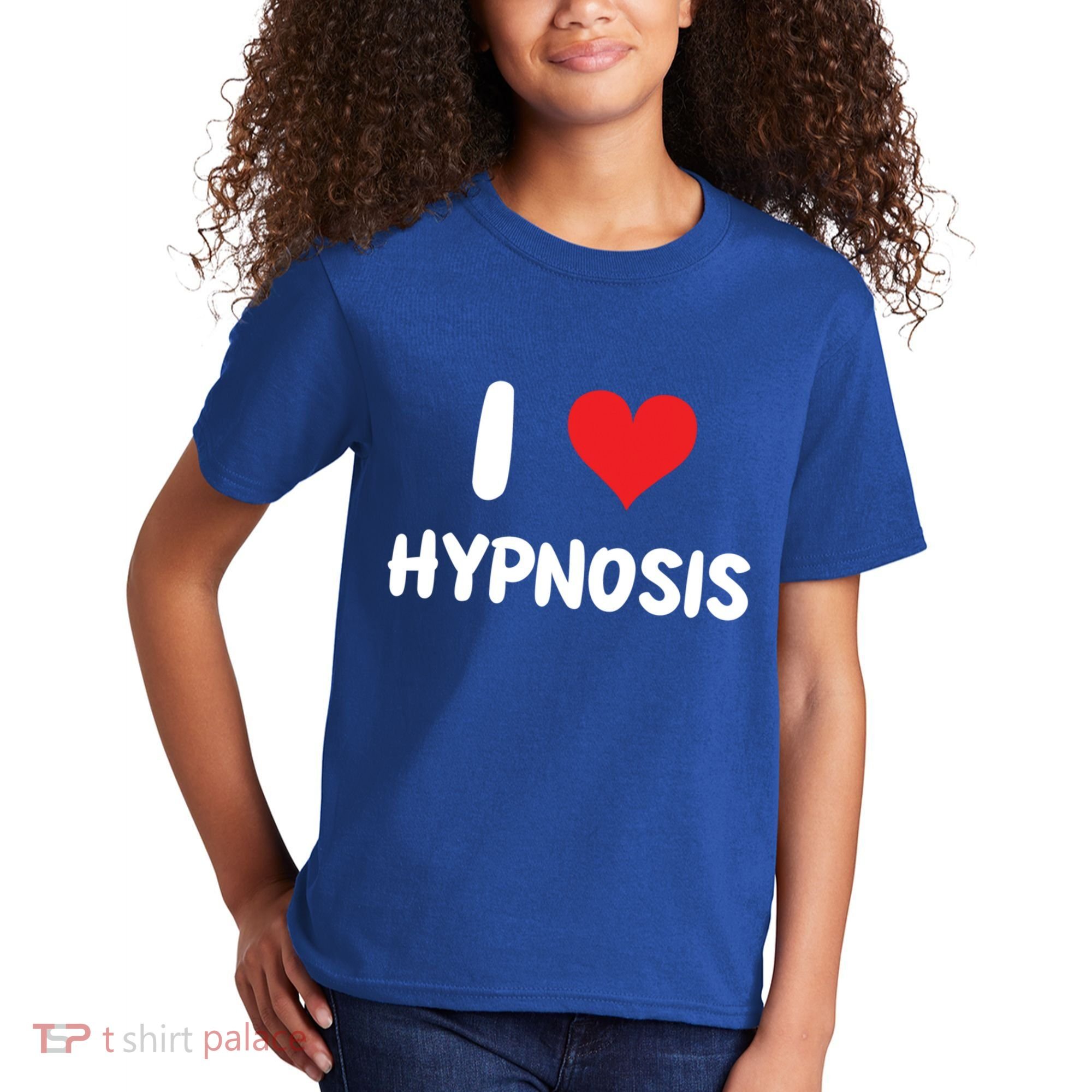 I Love Hypnosis Heart Consciousness Gift Kids T-Shirt