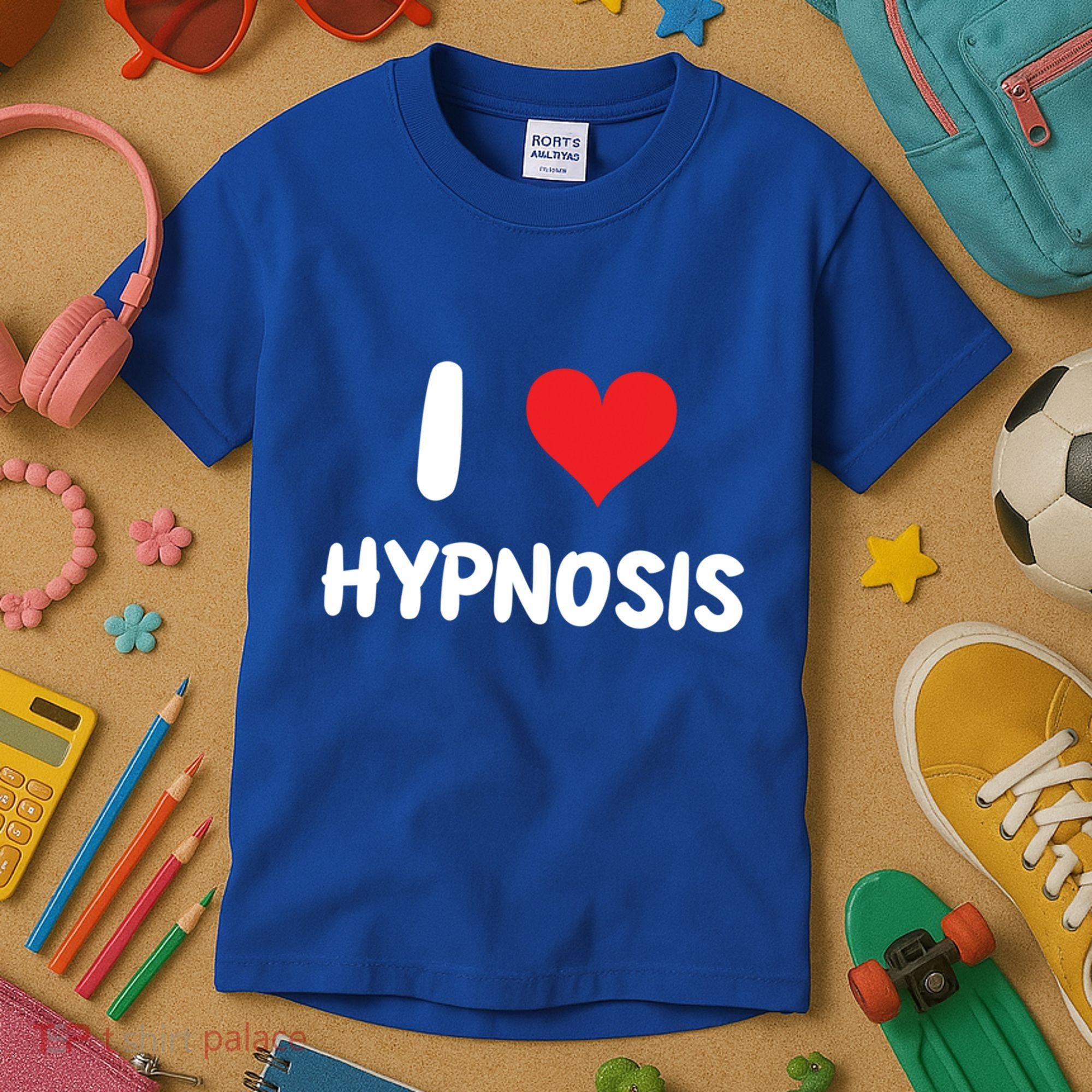 I Love Hypnosis Heart Consciousness Gift Kids T-Shirt