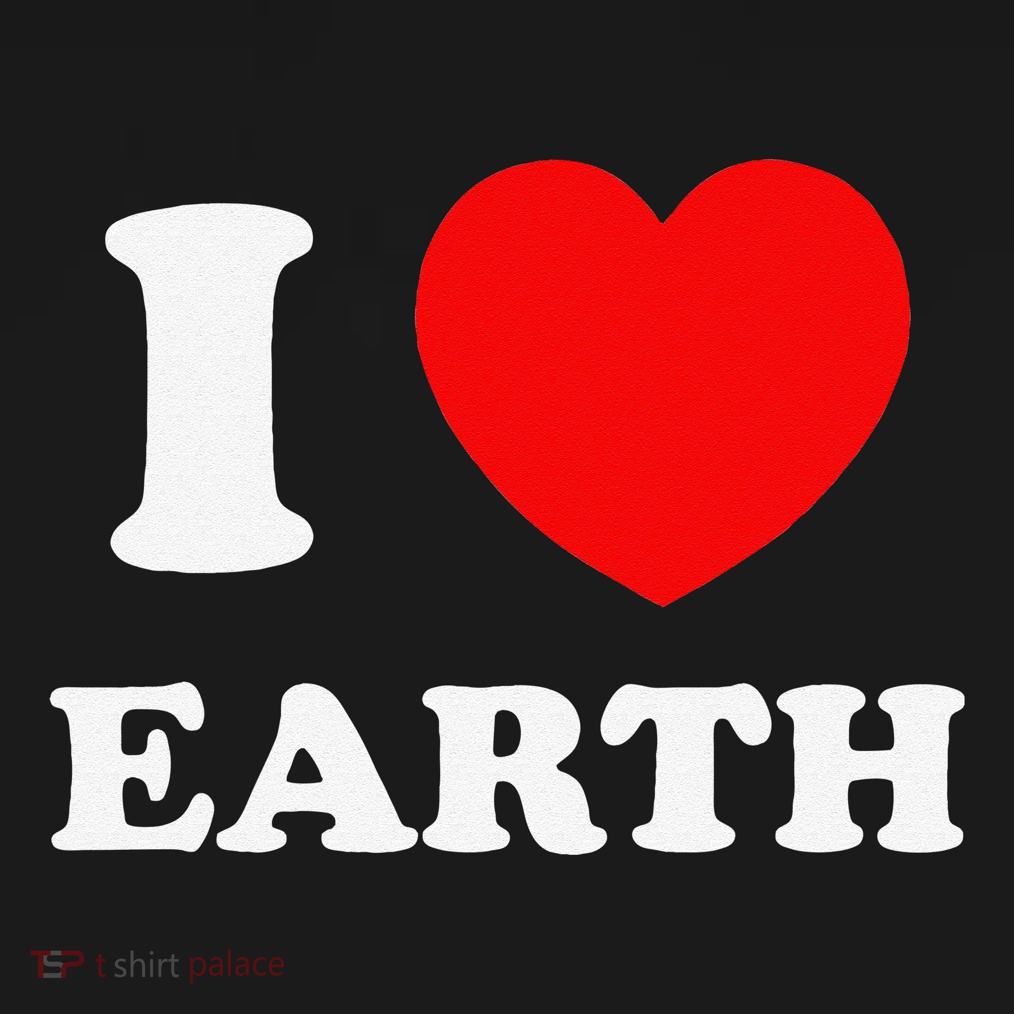 I Love Heart Earth World Earth Day Women's Hoodie