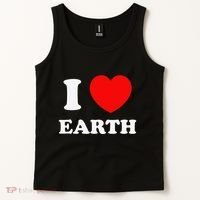 I Love Heart Earth World Earth Day Tank Top thumb 2
