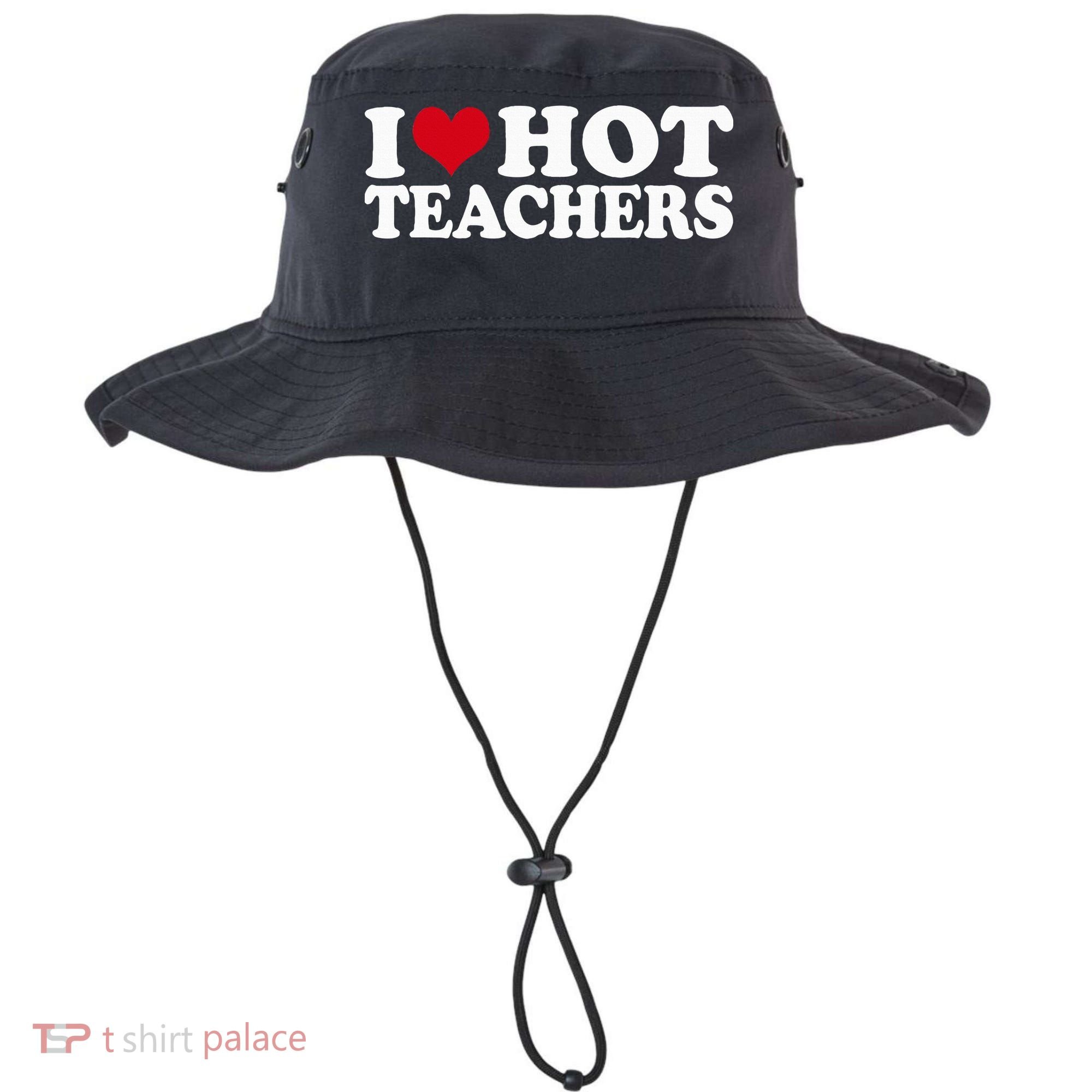 I Love Hot Teachers Bucket Hat