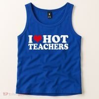 I Love Hot Teachers Tank Top thumb 2