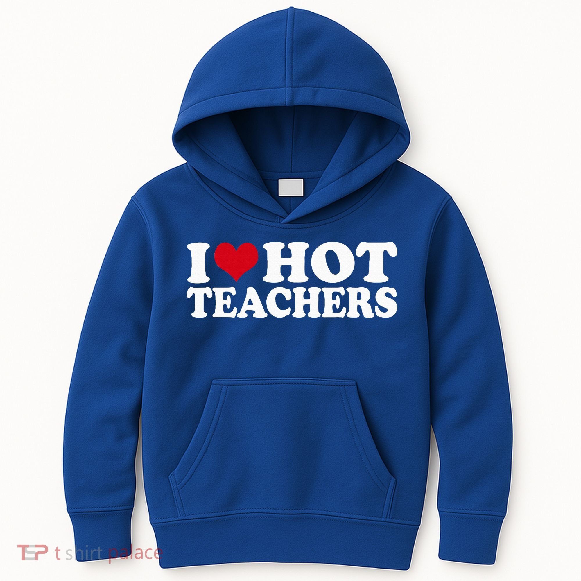 I Love Hot Teachers Kids Hoodie
