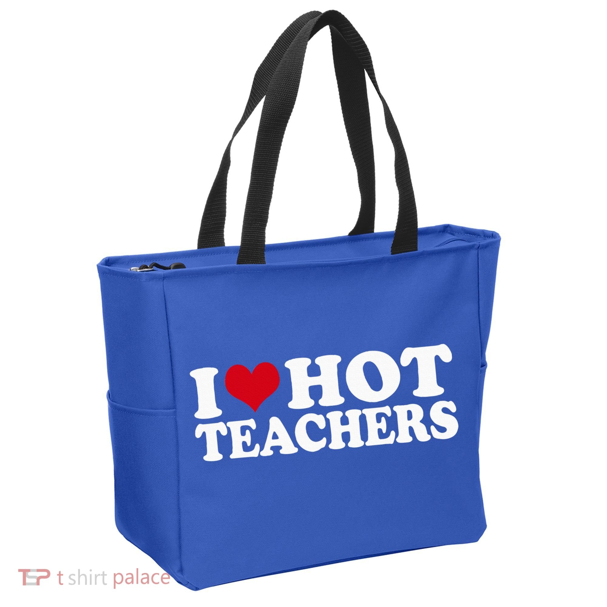 I Love Hot Teachers Tote Bag