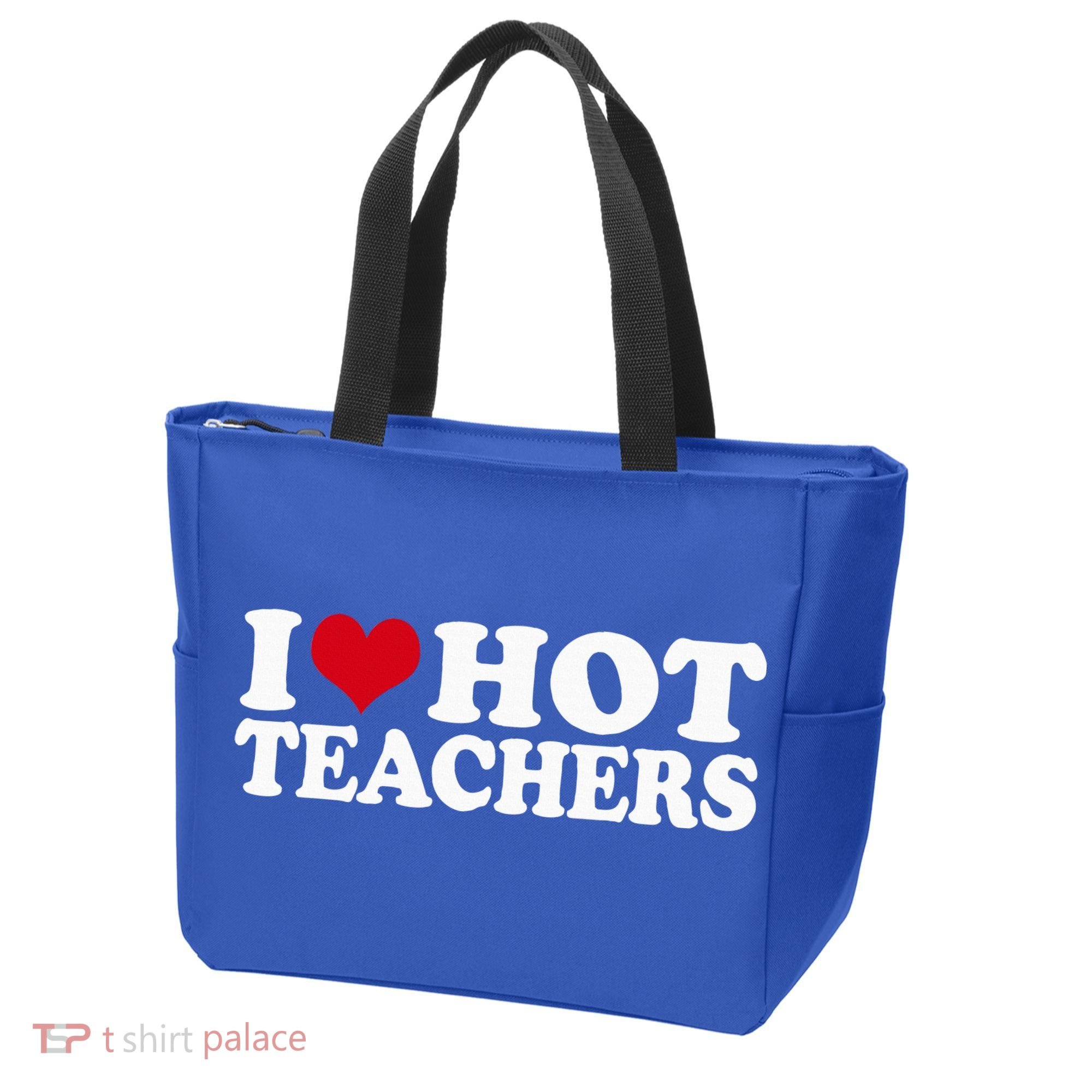 I Love Hot Teachers Tote Bag