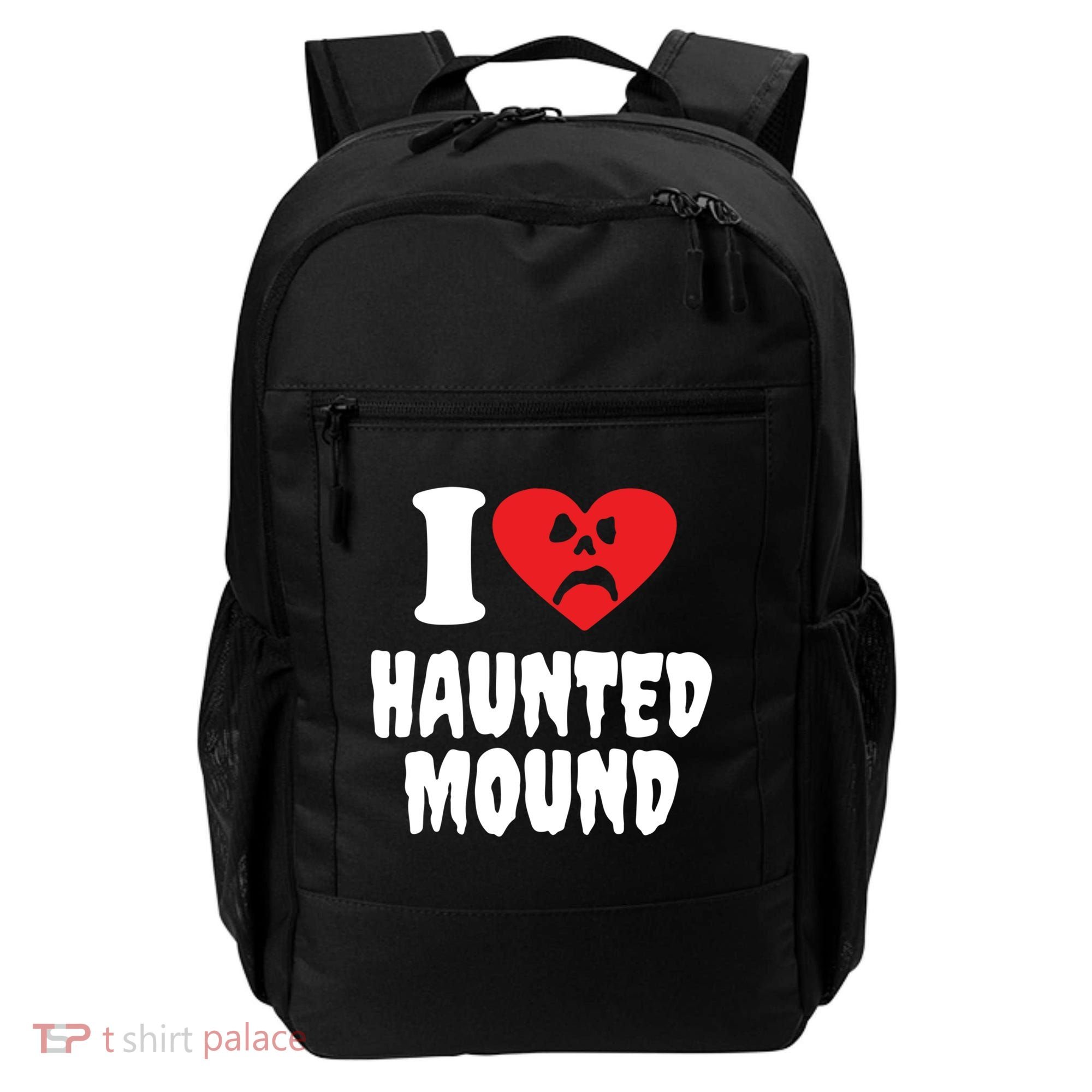 I Love Haunted Mound Cute Gift Backpack