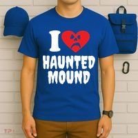 I Love Haunted Mound Cute Gift T-Shirt thumb 6