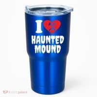 I Love Haunted Mound Cute Gift Tumbler thumb 0