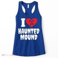 I Love Haunted Mound Cute Gift Women's Tank Top thumb 0