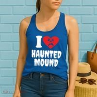 I Love Haunted Mound Cute Gift Women's Tank Top thumb 2