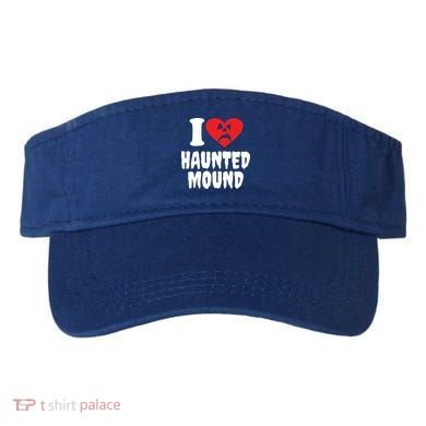 I Love Haunted Mound Cute Gift Visor