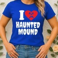 I Love Haunted Mound Cute Gift Women's T-Shirt thumb 2