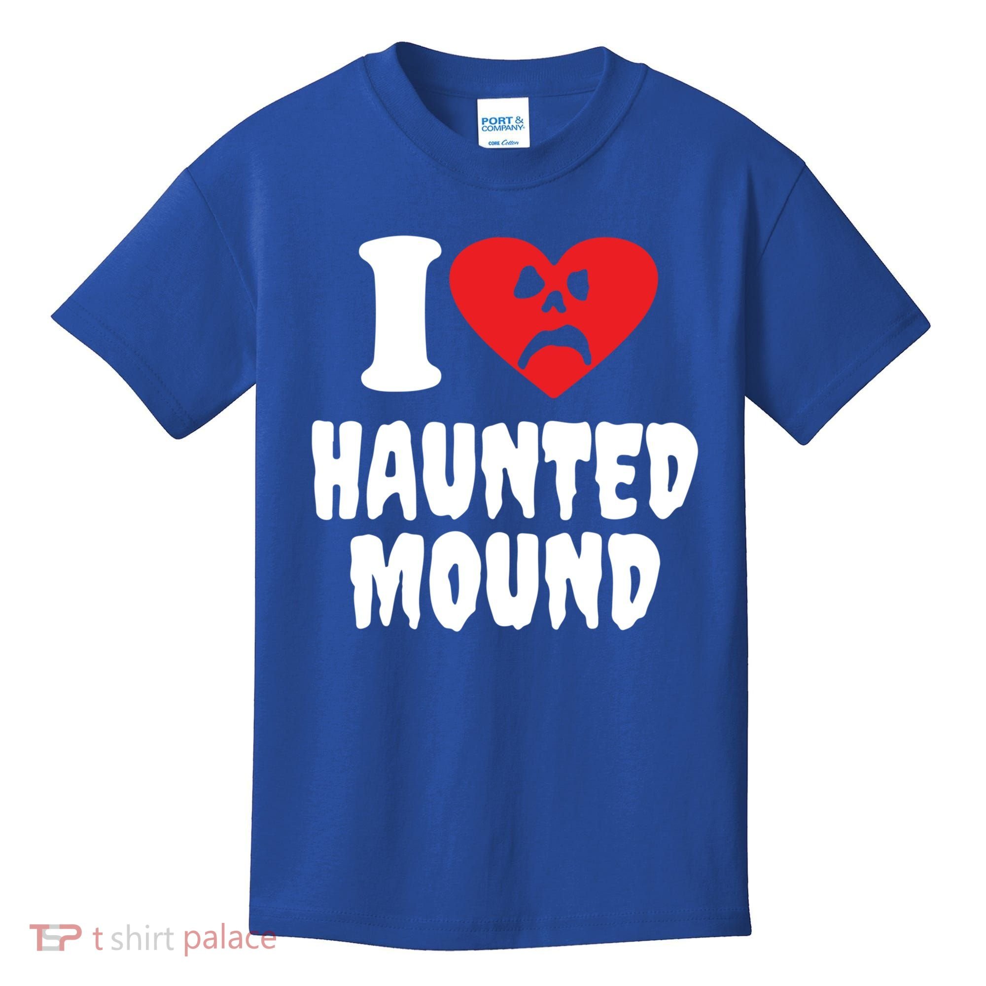 I Love Haunted Mound Cute Gift Kids T-Shirt