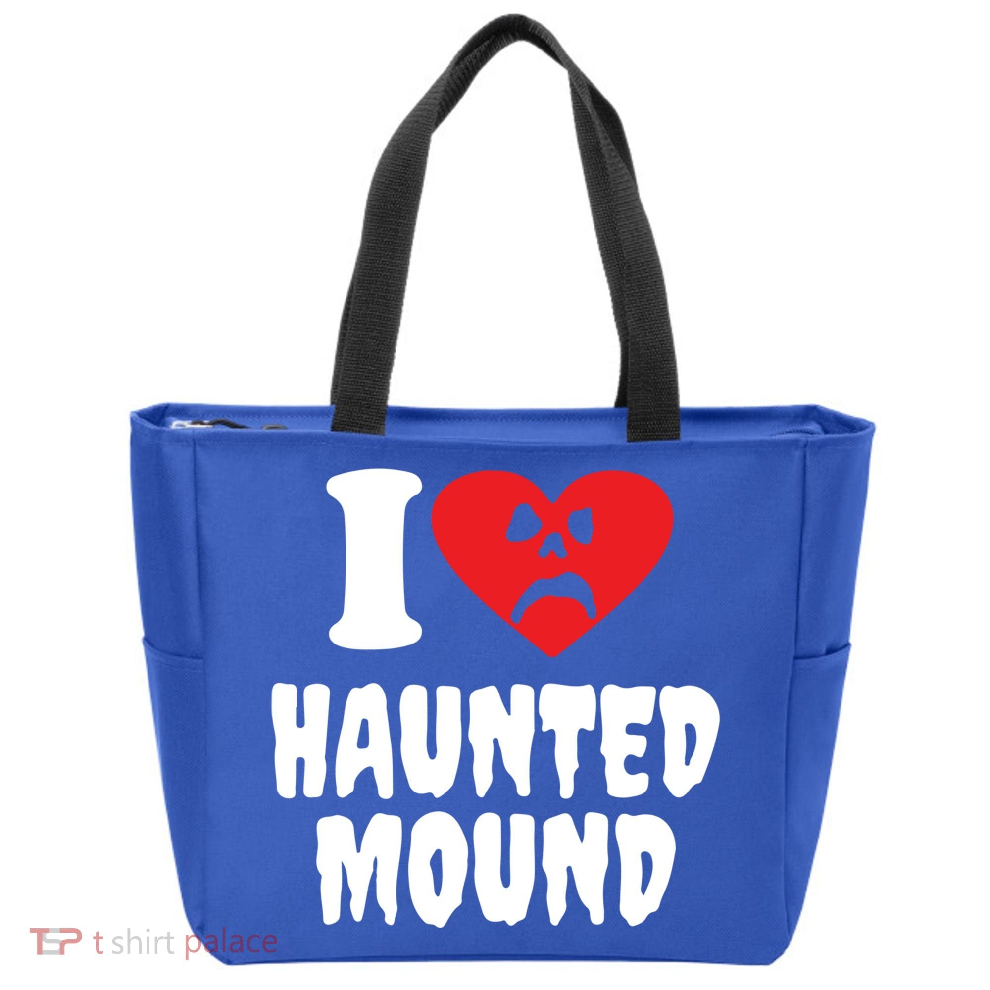 I Love Haunted Mound Cute Gift Tote Bag